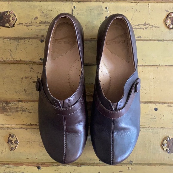 DANSKO LEATHER BOHO MEDICAL CLOG NURSE SHOE 41 10 - Picture 13 of 16